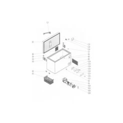 Congélateur De Crème Glacée Tefcold - CF700 SL -Materiel Horeca Magasin congelateur de creme glacee tefcold cf700 sl 2