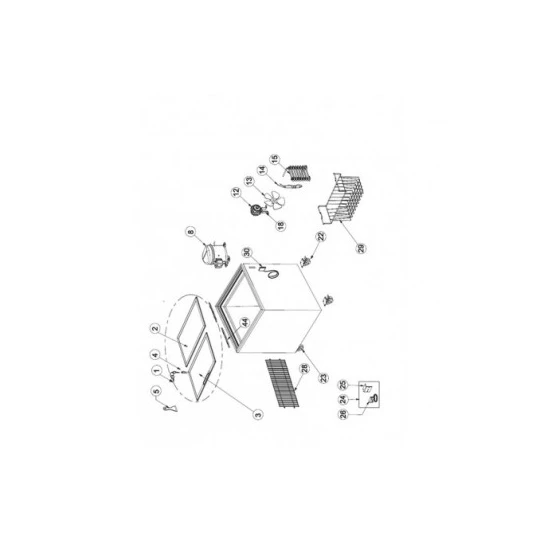 Congélateur De Crème Glacée Tefcold - IC100SC 6 Congélateur De Crème Glacée Tefcold - IC100SC – Image 4