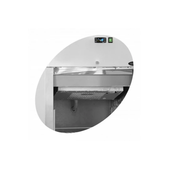 Congélateur Vertical GN2/1 Tefcold Porte Pleine à Charnières à Fermeture Automatique - GUF70 5 Congélateur Vertical GN2/1 Tefcold Porte Pleine à Charnières à Fermeture Automatique - GUF70 – Image 3