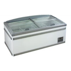 Congélateur Vitré Blanc Supermarché Élément De Tête - 630 L - Combisteel