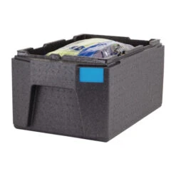 Conteneur EPP Cambro 46L à Large Poignées GN 1/1 - DW580 - Cambro -Materiel Horeca Magasin conteneur epp a large poignees gn 1 1 a ouverture sur le dessus cambro 46 litres 2