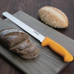 Couteau à Découper Denté Soft Grip Pro Vogue - Lame 28cm - Réf. GH530 - Vogue -Materiel Horeca Magasin couteau a decouper dente soft grip pro vogue 28cm 3