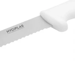 Couteau à Pain Hygiplas Blanc 205mm - C882 - Hygiplas -Materiel Horeca Magasin couteau a pain hygiplas blanc 205mm 2
