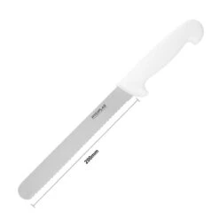 Couteau à Pain Hygiplas Blanc 205mm - C882 - Hygiplas -Materiel Horeca Magasin couteau a pain hygiplas blanc 205mm 4