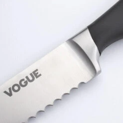 Couteau à Pain Vogue Soft Grip 205mm - Lame Inoxydable Durable - GD753 - Vogue -Materiel Horeca Magasin couteau a pain vogue soft grip 205mm 3