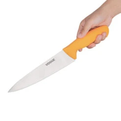 Couteau Chef Soft Grip Pro - Lame 23cm - Réf. GH526 - Vogue -Materiel Horeca Magasin couteau chef soft grip pro vogue 23cm 1