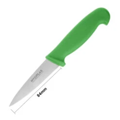 Couteau D’office Hygiplas 90mm - Manche Ergonomique - Réf. C866 - Hygiplas -Materiel Horeca Magasin couteau d office hygiplas vert 90mm 4