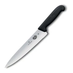 Couteau De Cuisinier Denté Fibrox Victorinox - Lame 255mm - Réf. CC267 - Victorinox