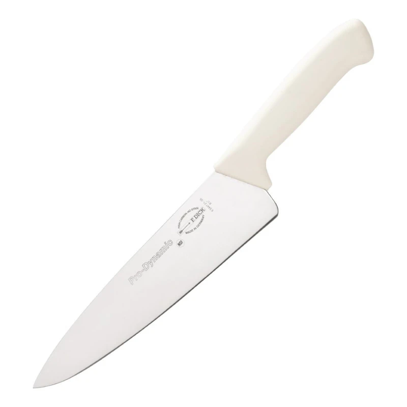 Couteau De Cuisinier Dick Pro Dynamic HACCP Blanc 215mm - DL373 - Dick 3 Couteau De Cuisinier Dick Pro Dynamic HACCP Blanc 215mm - DL373 - Dick