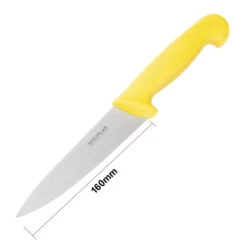 Couteau De Cuisinier Hygiplas 160mm - Tranchant D'Exception - Réf. C815 - Hygiplas -Materiel Horeca Magasin couteau de cuisinier hygiplas jaune 160mm 4