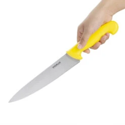 Couteau De Cuisinier Hygiplas Jaune 215mm - C803 - Hygiplas -Materiel Horeca Magasin couteau de cuisinier hygiplas jaune 215mm 1