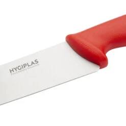 Couteau De Cuisinier Hygiplas Rouge 215mm - Efficacité Et Hygiène - C895 - Hygiplas -Materiel Horeca Magasin couteau de cuisinier hygiplas rouge 215mm 2