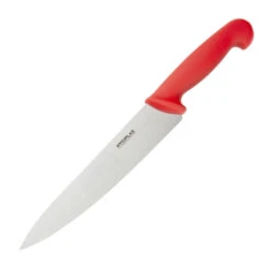Couteau De Cuisinier Hygiplas Rouge 215mm - Efficacité Et Hygiène - C895 - Hygiplas