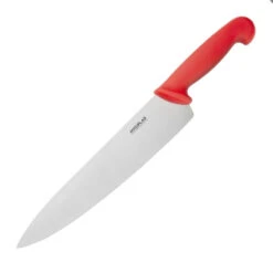 Couteau De Cuisinier Hygiplas Rouge - Lame 255mm - Réf. C886 - Hygiplas