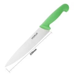 Couteau De Cuisinier Hygiplas - Lame 215mm - Réf. C861 - Hygiplas -Materiel Horeca Magasin couteau de cuisinier hygiplas vert 215mm 4