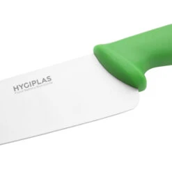 Couteau De Cuisinier Hygiplas Vert - Lame 255mm - Réf: C868 - Hygiplas -Materiel Horeca Magasin couteau de cuisinier hygiplas vert 255mm 2