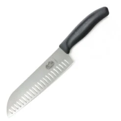 Couteau Santoku Alvéolé 17cm Victorinox - D828 - Haute Qualité Professionnelle