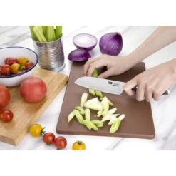 Couteau Santoku Japonais Tsuki 12,5cm - Réf. CF845 - Vogue -Materiel Horeca Magasin couteau santoku japonais tsuki 125mm 3