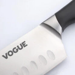 Couteau Santoku Vogue Soft Grip 180mm - Polyvalence En Cuisine - Réf. GD759 - Vogue 9 Couteau Santoku Vogue Soft Grip 180mm - Polyvalence En Cuisine - Réf. GD759 - Vogue -Materiel Horeca Magasin couteau santoku vogue soft grip 180mm 3