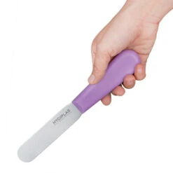 Couteau Spatule Hygiplas Violet 10cm - Profondeur 208mm - Réf. FP734 - Hygiplas -Materiel Horeca Magasin couteau spatule hygiplas violet 10cm 2
