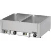 Double Bain-marie GN 1/1 Avec 2 Robinets De Vidange Casselin - CBMDV -Materiel Horeca Magasin double bain marie gn 1 1 avec 2 robinets de vidange casselin cbmdv
