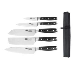Ensemble De 5 Couteaux Japonais Tsuki 2.03 Kg - Réf. S617 - Vogue