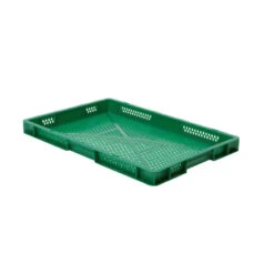 Euronorm 600x400x50 Mm - Standard Fond & Cotes Ajoures - RTP-6050-040 - Linum