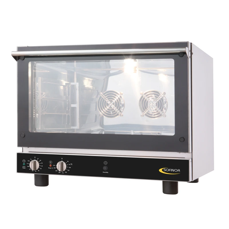 Four Electrique 600x400 230v - 2 Moteurs 3.2 Kw Non Reverse - Humidification - 4 Niveaux - Dim Lph 725x710x600 - Sofinor 3 Four Electrique 600x400 230v - 2 Moteurs 3.2 Kw Non Reverse - Humidification - 4 Niveaux - Dim Lph 725x710x600 - Sofinor