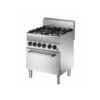 Fourneau Gaz 650, L700, 4 Feux, Four Électrique - Réf. 1151143 - Bartscher 2 Fourneau Gaz 650, L700, 4 Feux, Four Électrique - Réf. 1151143 - Bartscher -Materiel Horeca Magasin fourneau gaz 650 l700 4pl fe bartscher 1151143