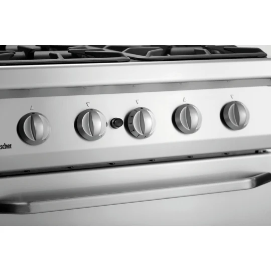 Fourneau Gaz 700, Largeur 800, 4 Feux, Puissant Et Fiable - 2852341 - Bartscher 4 Fourneau Gaz 700, Largeur 800, 4 Feux, Puissant Et Fiable - 2852341 - Bartscher – Image 2