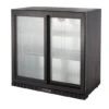 Frigo Bar 2 Portes Led Portes Coulissantes -Materiel Horeca Magasin frigo bar 2 portes led portes coulissantes