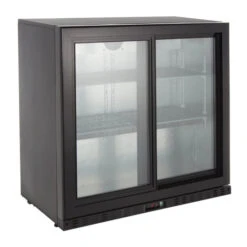 Frigo Bar 2 Portes Led Portes Coulissantes -Materiel Horeca Magasin frigo bar 2 portes led portes coulissantes 2