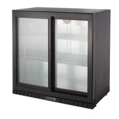Frigo Bar 2 Portes Led Portes Coulissantes