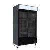Frigo Vitrine à Boissons Double Portes Battantes Full Black - IceShop 2 Frigo Vitrine à Boissons Double Portes Battantes Full Black - IceShop -Materiel Horeca Magasin frigo vitrine a boissons double portes battantes full black iceshop