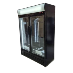 Frigo Vitrine à Boissons Double Portes Battantes Full Black - IceShop 11 Frigo Vitrine à Boissons Double Portes Battantes Full Black - IceShop -Materiel Horeca Magasin frigo vitrine a boissons double portes battantes full black iceshop 2