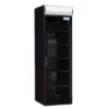 Frigo Vitrine à Boissons Refrigérée Avec Porte Vitrée 390L Noir -Materiel Horeca Magasin frigo vitrine a boissons refrigeree avec porte vitree 400l noir