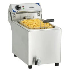 Friteuse électrique Avec Vanne De Vidange 10 Litres - Casselin - CFEV10B