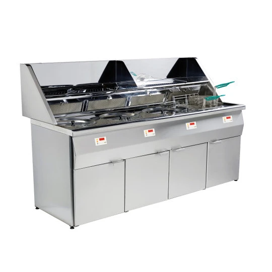 Friteuse Santana - 4 Cuves Rondes Et 1 Cuve Carree A Droite Gaz Naturel - Sofinor 3 Friteuse Santana - 4 Cuves Rondes Et 1 Cuve Carree A Droite Gaz Naturel - Sofinor