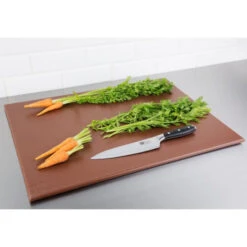 Grande Planche à Découper Haute Densité Hygiplas Marron - J005 - Hygiplas -Materiel Horeca Magasin grande planche a decouper haute densite hygiplas marron 3