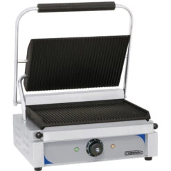 Grill Panini Simple Plaques Rainurées - Casselin - CGPRR