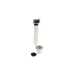 Kit Bonde+trop-plein En Polypropylene Avec Bouchon - Pr.Cuve200 Mm - SIF-6000-000 - Linum