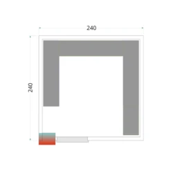Kit De Système D'étagères - CRPF2424E