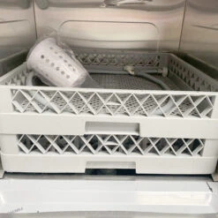 Lave-vaisselle Professionnel Avec Pompe De Vidange Triphasé Panier, 500x500mm -Materiel Horeca Magasin lave vaisselle professionnel avec pompe de vidange triphase panier 500x500mm 4