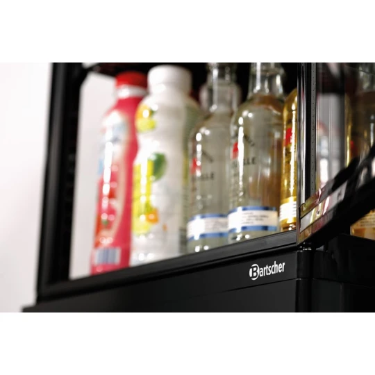 Mini Vitrine Réfrigérée 78 L Noire - Capacité Et Performance Optimales - Bartscher - 700277G 6 Mini Vitrine Réfrigérée 78 L Noire - Capacité Et Performance Optimales - Bartscher - 700277G – Image 4