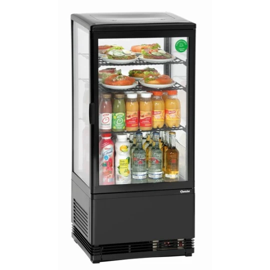 Mini Vitrine Réfrigérée 78 L Noire - Capacité Et Performance Optimales - Bartscher - 700277G 3 Mini Vitrine Réfrigérée 78 L Noire - Capacité Et Performance Optimales - Bartscher - 700277G