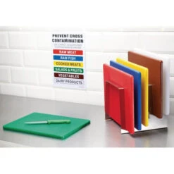 Planche à Découper Basse Densité – Spécial Poisson Cru - GH791 – Hygiplas -Materiel Horeca Magasin petite planche a decouper en basse densite hygiplas bleue 1