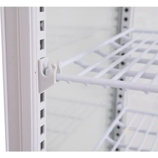 Petite Vitrine Réfrigérée 4 Faces Vitrées 70 L Noir 4 Petite Vitrine Réfrigérée 4 Faces Vitrées 70 L Noir – Image 2