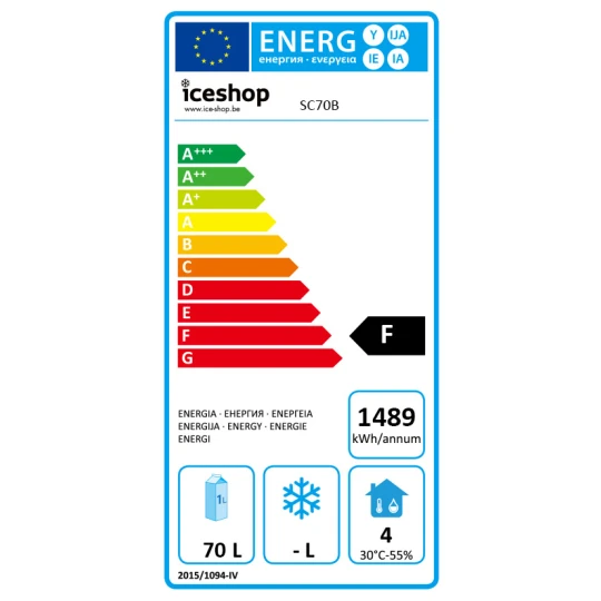 Petite Vitrine Réfrigérée 4 Faces Vitrées 70 L Noir 5 Petite Vitrine Réfrigérée 4 Faces Vitrées 70 L Noir – Image 3