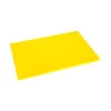 Planche à Découper Antibactérienne Jaune - Hygiplas - 450x300mm - Réf. HC861 -Materiel Horeca Magasin planche a decouper antibacterienne basse densite hygiplas jaune