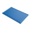 Planche à Découper GN1/1 Polyéthylène Haute Densité Avec Rigole - Bleue - GN336 - Gastro-M -Materiel Horeca Magasin planche a decouper avec rigole gn1 1 en polyethylene haute densite gastro m bleue